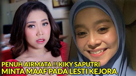 BAPER KIKY SAPUTRI MENANGIS SEBUT LESTI WANITA BERHATI MALAIKAT