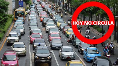 Habrá DOBLE Hoy No Circula el jueves 23 de marzo Estos son los autos