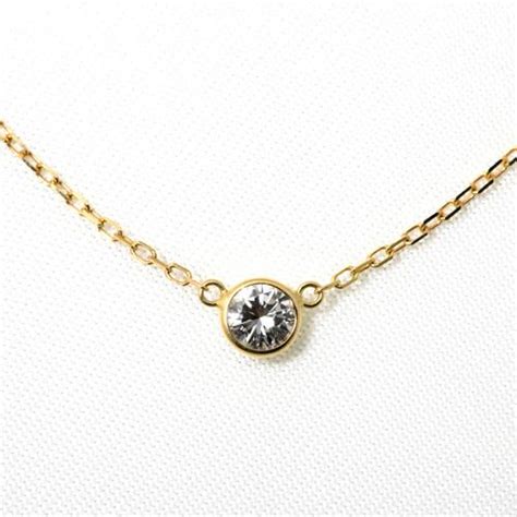 ダイヤモンド ネックレス K18 一粒 10ct 鑑定書付 1012ct Eカラー Si2クラス Exカット Cgl 22 01 11