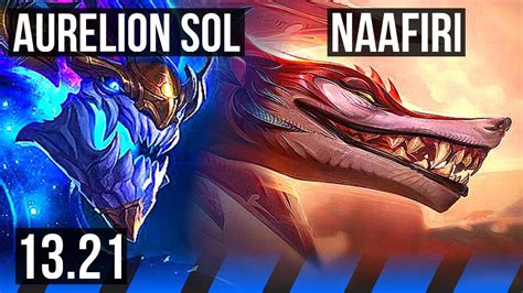 AURELION SOL Vs NAAFIRI MID 6 0 9 400 Games Dominating KR