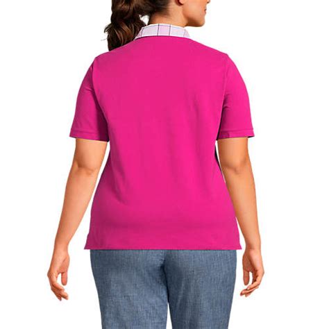 Valentines Day Plus Size Mesh Top Lands End