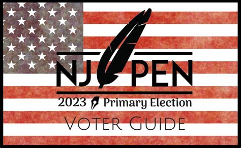 Nj Pen 2023 Primary Election Voter Guide Nj Pen