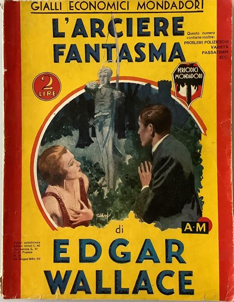 Edgar Wallace L Arciere Fantasma Collana Gialli Economici Mondadori