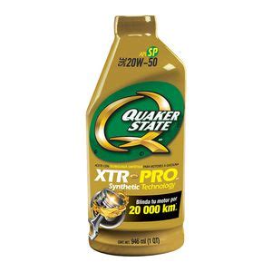 Quaker State Xtr Pro Aceite De Motor Sae W Cuarto