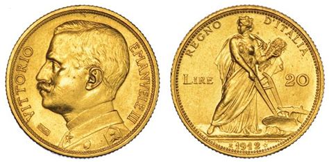 Regno D Italia Vittorio Emanuele Iii Di Savoia Lire