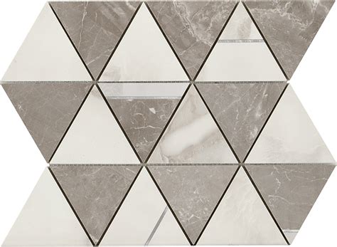 Palermo Lux Stone Ceramic Technics Hexagonal Mosaic Marble Effect 3d Wall Tiles