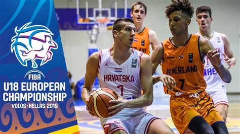 Croatia V Netherlands Full Game Fiba U European Championship