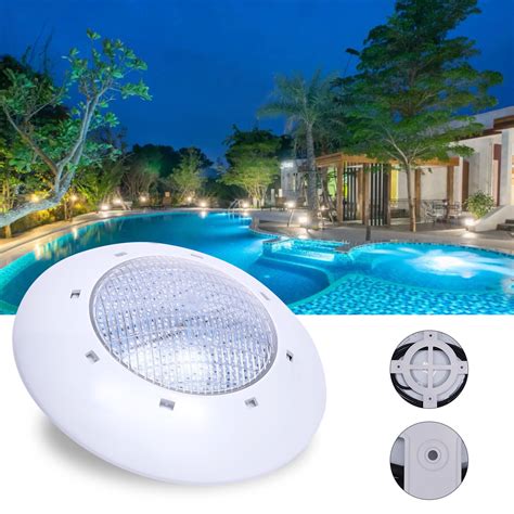 Miumaeov V W Led Underwater Light Color Change Swimming Pool Light