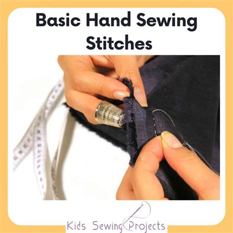 Basic Hand Sewing Stitches