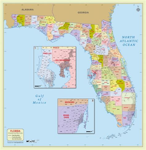 South Florida Zip Code Map