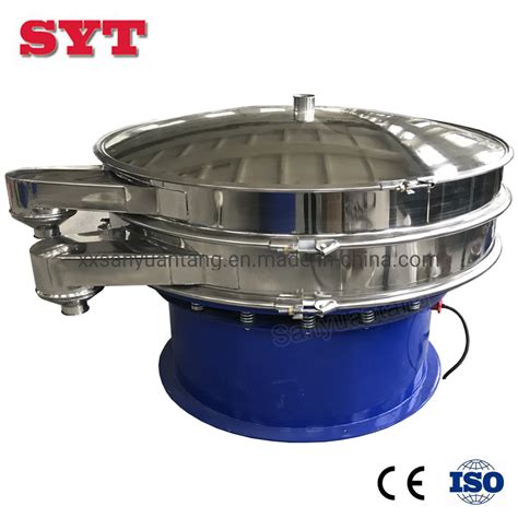 Tapioca Flour Size Grading Vibrating Screen Sieve Machine China