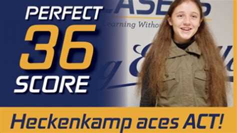 Kettle Moraine High School student aces ACT with perfect score