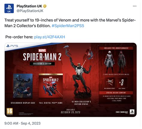 Playstation Inches Of Venom Tweet Know Your Meme