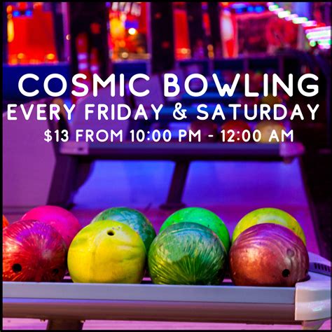 Cosmic Bowling - Planet Fun | Starz Grille