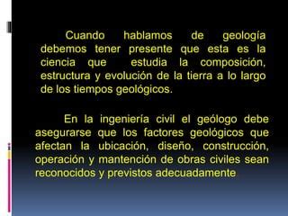 Geología aplicada PPT