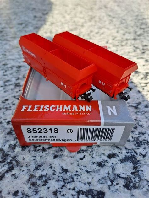 Fleischmann Fals 183 DB Schenker Selbstentladewagen 852418 Kaufen Auf