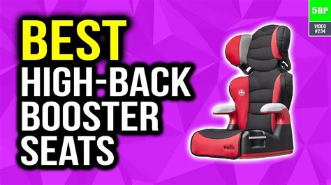 Best High Back Booster Seats In 2020 Top 5 Picks Youtube