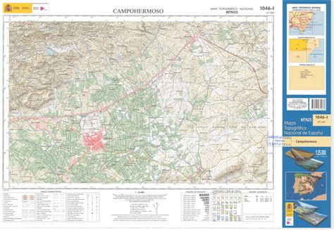 Campohermoso Mapa Topogr Fico Nacional