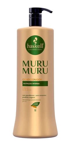 Kit Murumuru Haskell 1 Litro Shampoo Condicionador Máscara