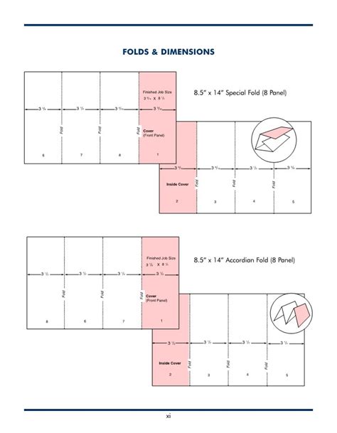 Standard Brochure Sizes - Marketing Holders