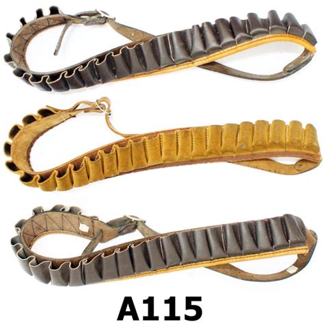 080a A115 Shotgun Cartridge Belts X 3 Classic Arms