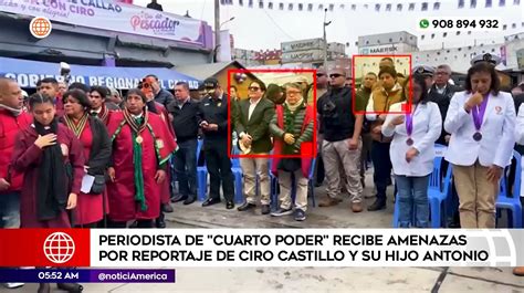 Periodista De Cuarto Poder Amenazado