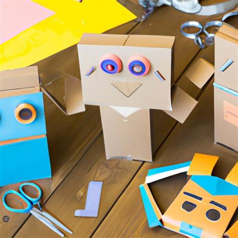 How to Make a Cardboard Robot: A Step-by-Step Guide - The Enlightened ...