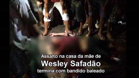 Assalto na casa da mãe de WESLEY SAFADÃO termina bandido baleado