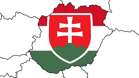 Flag Map of Hungary-Slovakia by AlexkiszlReturns on DeviantArt