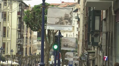 Portugalete despliega un museo histórico urbano en forma de banderolas