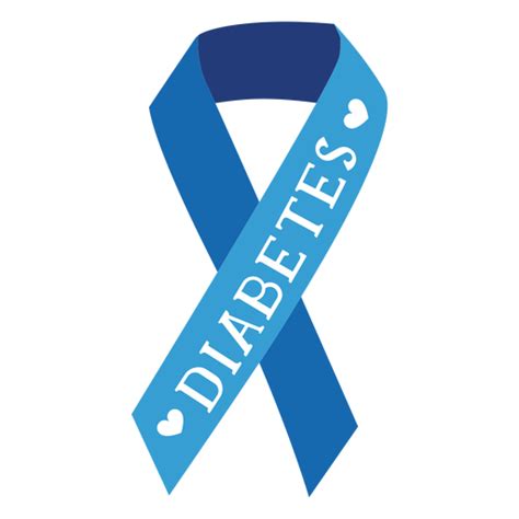 Diabetes Ribbon SVG