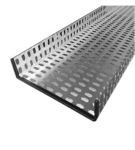 Galvanized Coating Mild Steel Perforated Cable Tray At Rs 219 Meter In