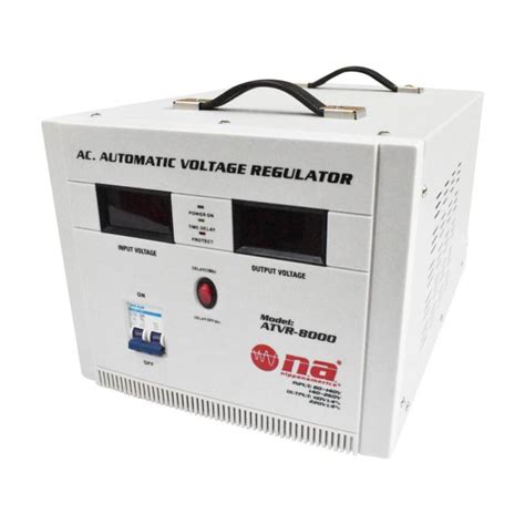 REGULADOR DE VOLTAJE NIPPON AMERICA ATVR8000 8000 WATTS