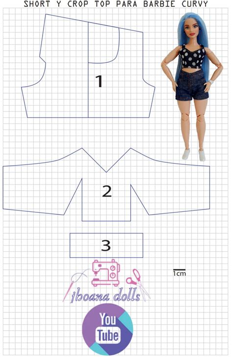 Free Summer Top And Shorts Patterns For Curvy Freepatterns Dollclothes