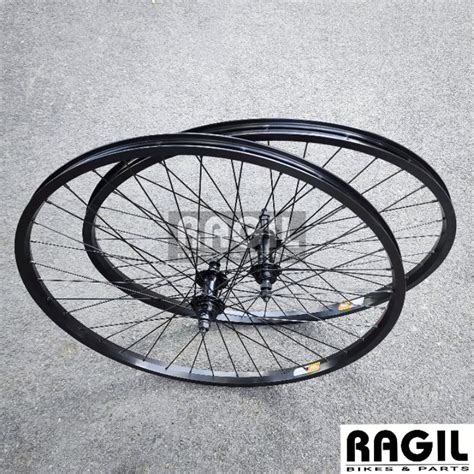 Jual Wheelset Sepeda Inch Araya Vp Velg Rim Rims Hub Freehub Jari