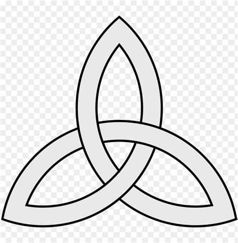 Free download | HD PNG triquetra trinity symbol simple celtic love knot ...