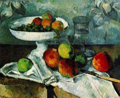 Paul Cézanne Csendélet Gyümölcsöstállal 1879 80 Paul Cezanne