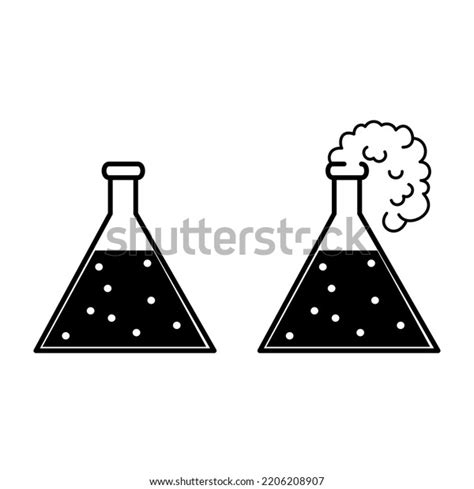 Large Set Chemistry Lab Diagrammatic Icons Stock Vector (Royalty Free ...