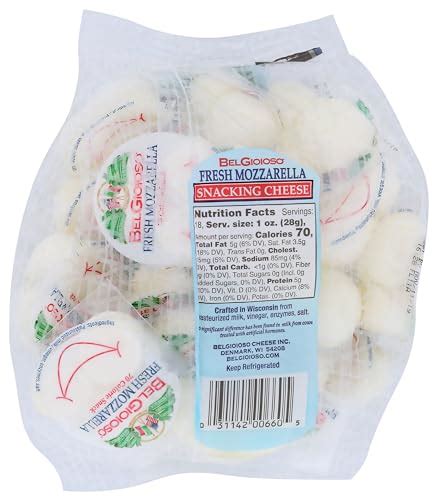 Belgioioso Fresh Mozzarella Snacking Cheese 18 Oz Weekly Ads Online