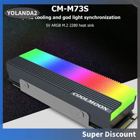 Yolanda Sg Cm M A M Ssd Heatsink Cooler Argb Solid State Disk