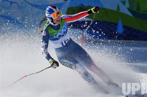 Photo Usas Lindsey Vonn Wins Gold In The Womens Downhill In Whistler