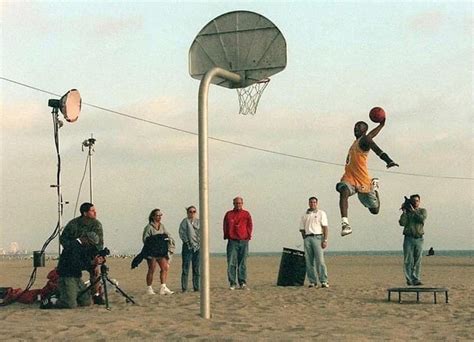 18 Year Old Kobe Bryant During His First Adidas Photoshoot As A Laker At Will Rogers State Beach