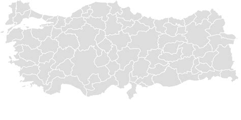 Blank Map Of Turkey