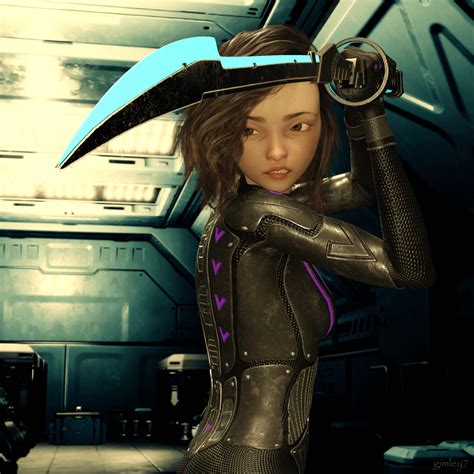 Alita Battle Angel 2 3D Render | RenderHub Gallery