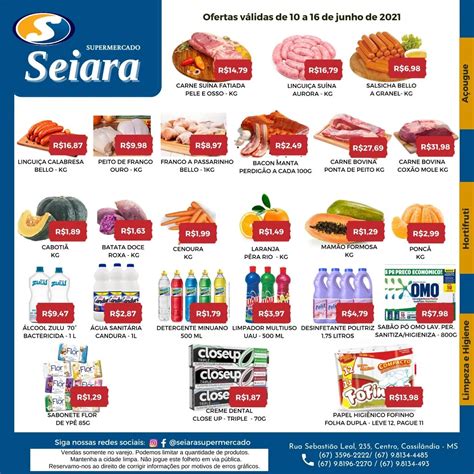 Seiara Supermercado Econ Mico Confira O Mais Novo Folheto De Ofertas