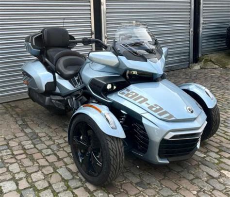 Can Am Spyder F3 Limited SE6 Glacial Blue Metallic 2021 EBay