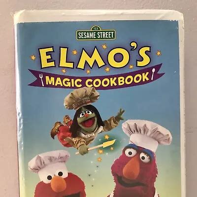 Sesame Street Elmos Magic Cookbook VHS Grelly USA