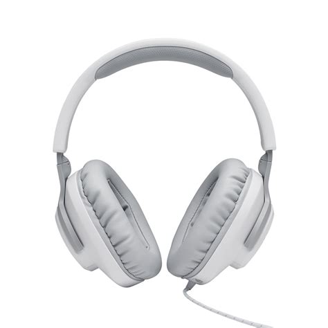 Buy JBL Quantum 100 JBLQUANTUM100WHT Over-Ear Wired Gaming Headphone ...