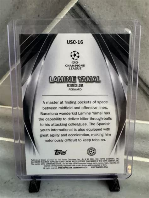 LAMINE YAMAL 2023 24 Topps Competizione Uefa Club Competizione Ultimate