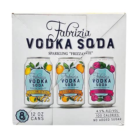 Variety Vodka Soda 8pk Cans 12 Oz Cans At Whole Foods Market